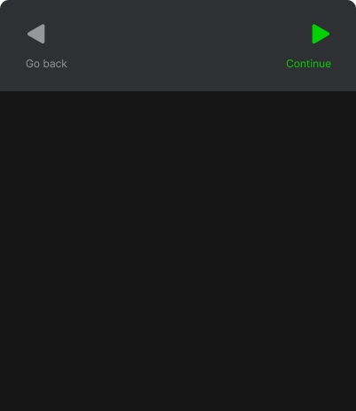 Step 4: Follow the instructions on the device screen.